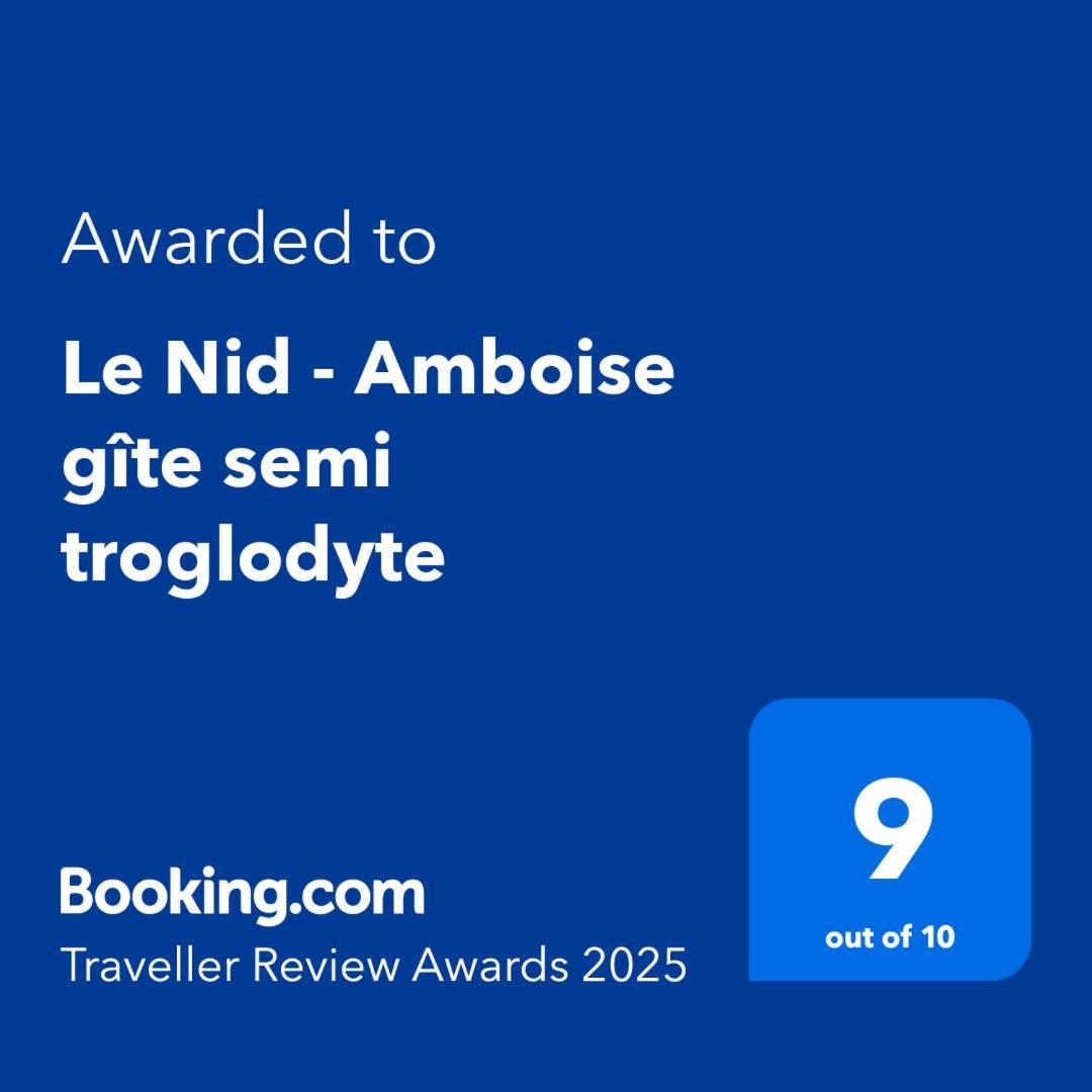 Le Nid - Amboise Gite Semi Troglodyte Екстер'єр фото